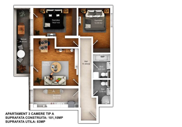apartamentos