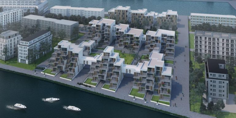 conjunto residencial rendering