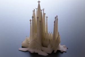 Maquetas maqueta 3d sagrada familia 400x267