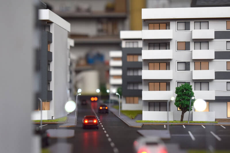 Home maqueta de edificio 1