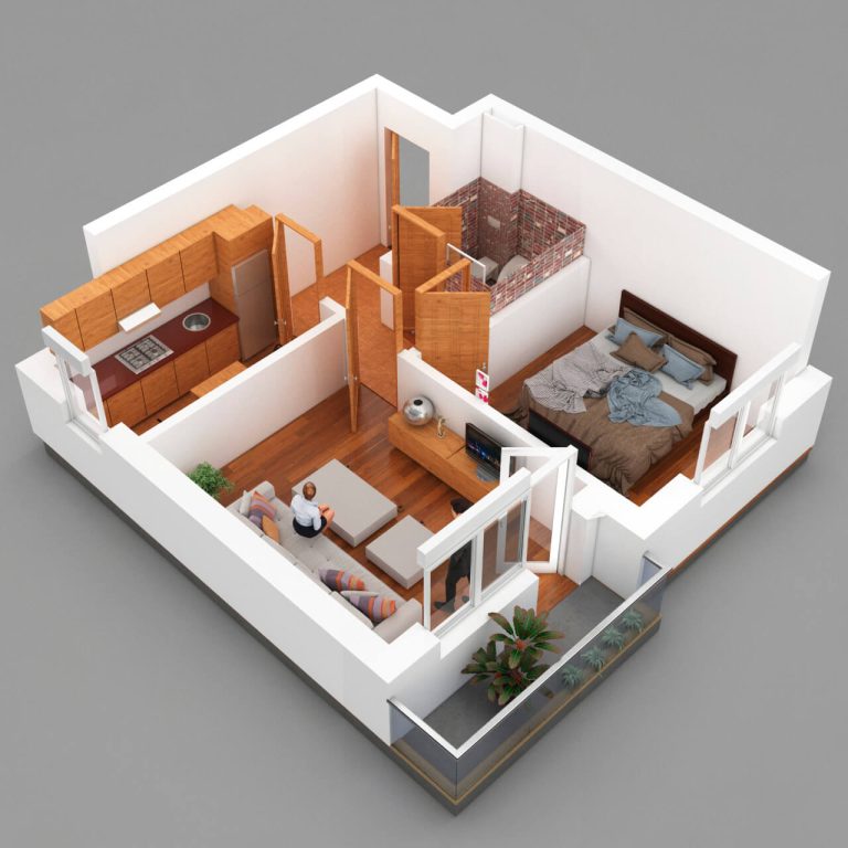 infografia apartamentos