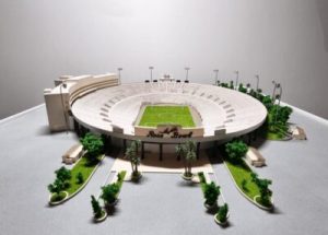 Maquetas maqueta arquitectura estadio de futbol 400x286