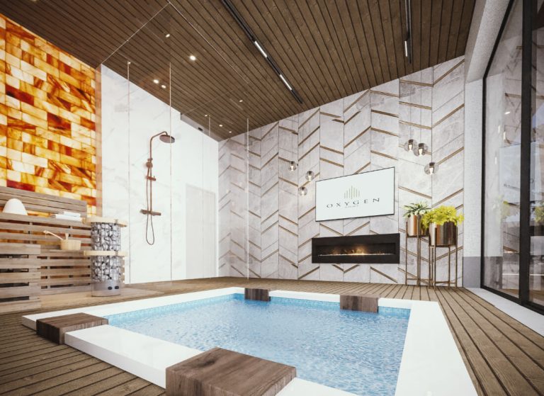 piscina 3d renders